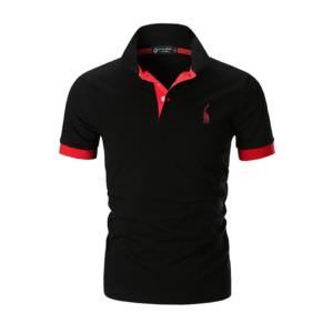 STTLZMC Men’s Polo Shirts Short Sleeve Cotton Tee Button Basic Sports T-Shirts