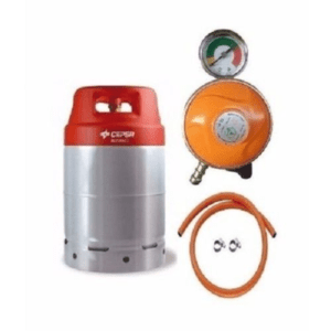 Cepsa 12.5Kg Gas Cylinder With Regulator And Hose
