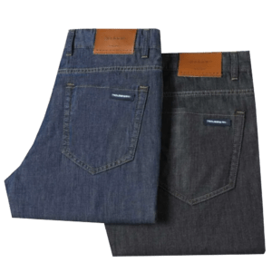 2 Pieces of Men's Non-Fade Fashion Jeans