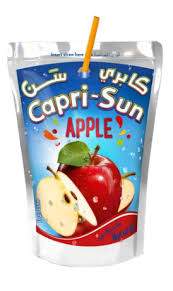 Natural fruit juice capri-sun